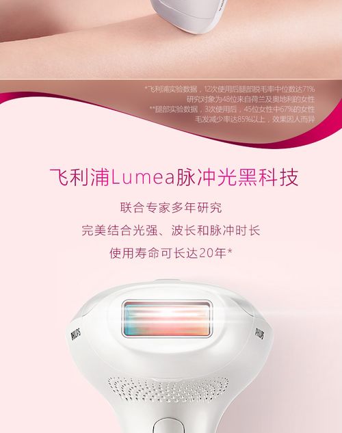 飛利浦Lumea SC1995強(qiáng)脈沖光脫毛儀 家用脫毛新革命